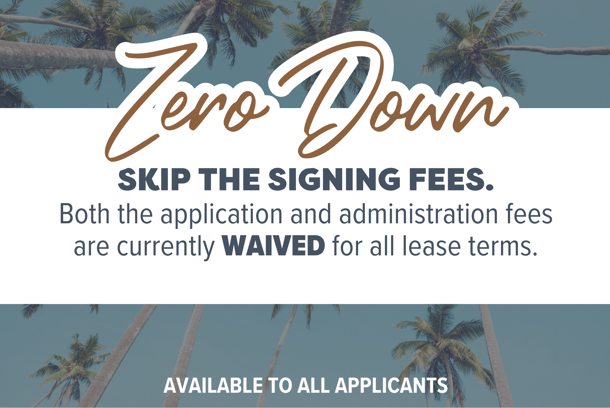 waived app and admin fees at cove commons apartments